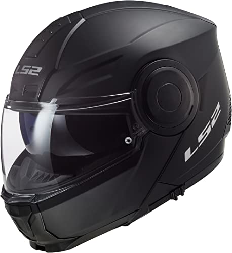LS2, casco moto modulare Scope negro mate, XXL
