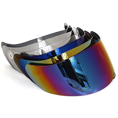 Ajuste de la cara del visor de la lente del casco del escudo del viento de la motocicleta para AGV K1 K3SV K5