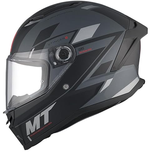 MT Helmets Stinger 2 ZIVZE C2 Mate Talla M ( 57/58 ) Totalmente homologado 22.06 Aprobado Dot para Carretera