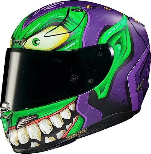 HJC, Casco integral moto RPHA11 Green Goblin Marvel, M